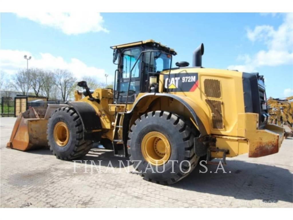 CAT 972M Gumikerekes homlokrakodók