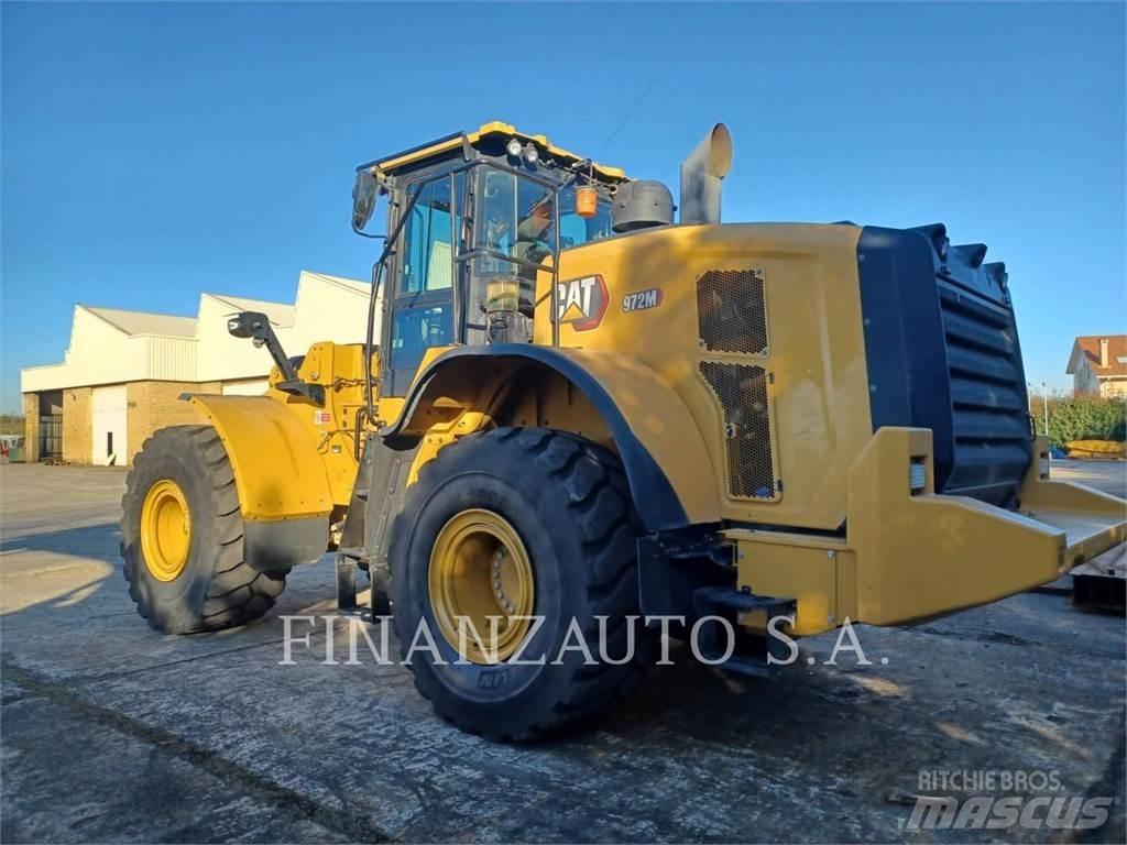 CAT 972M Gumikerekes homlokrakodók