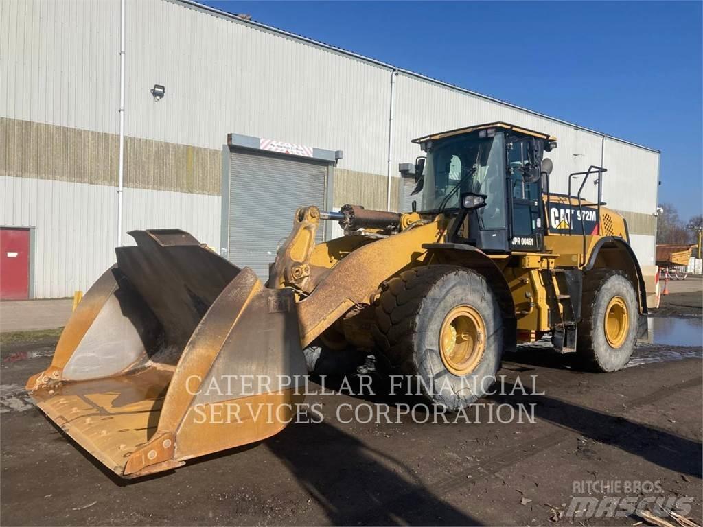 CAT 972M Gumikerekes homlokrakodók