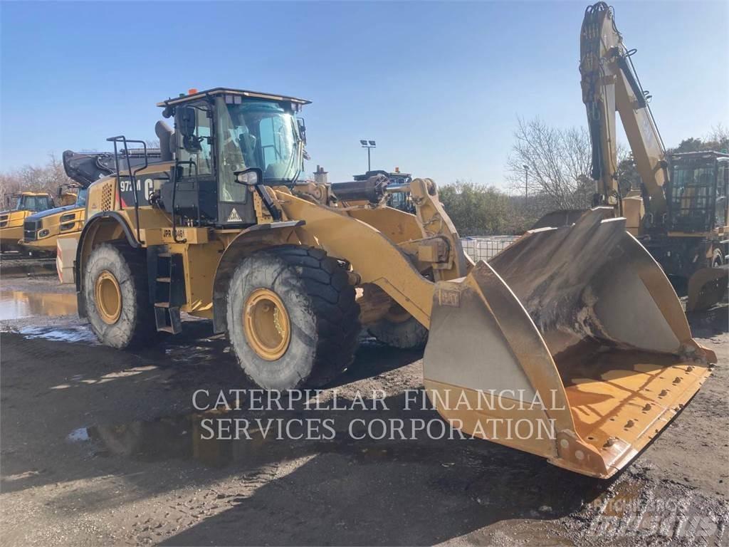 CAT 972M Gumikerekes homlokrakodók
