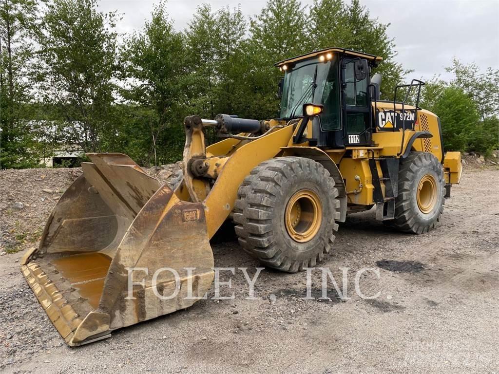 CAT 972M Gumikerekes homlokrakodók