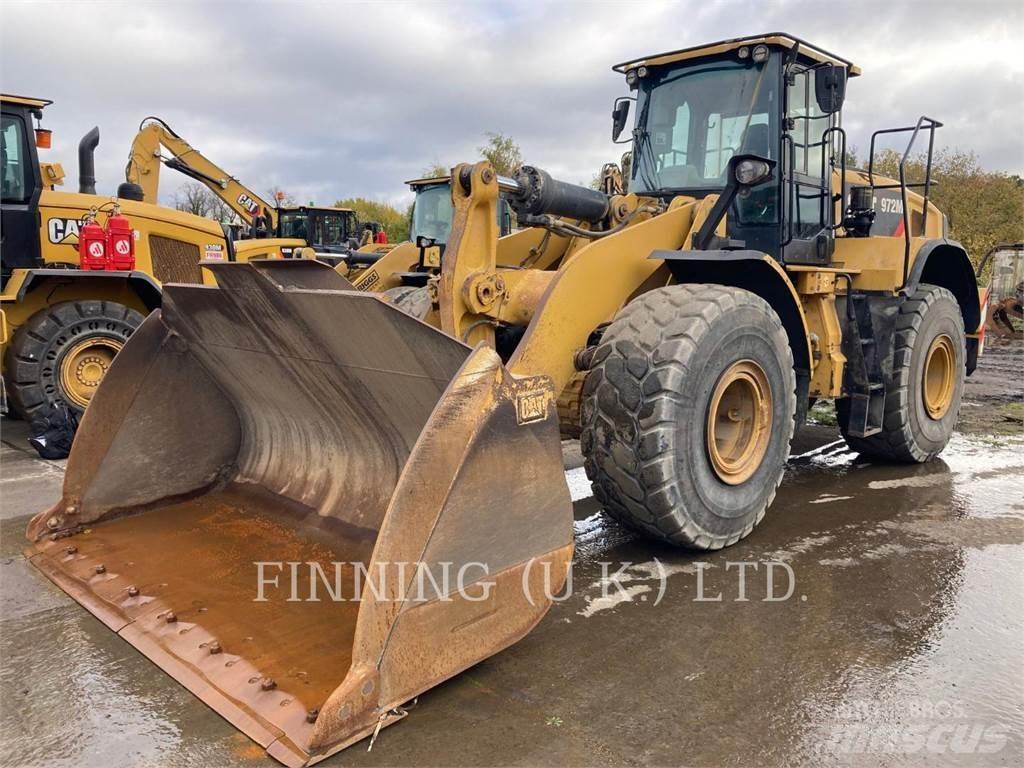 CAT 972M Gumikerekes homlokrakodók