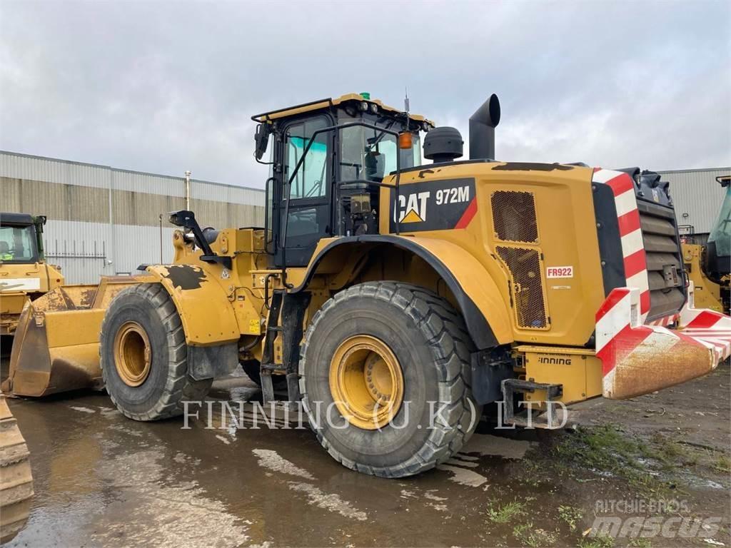 CAT 972M Gumikerekes homlokrakodók