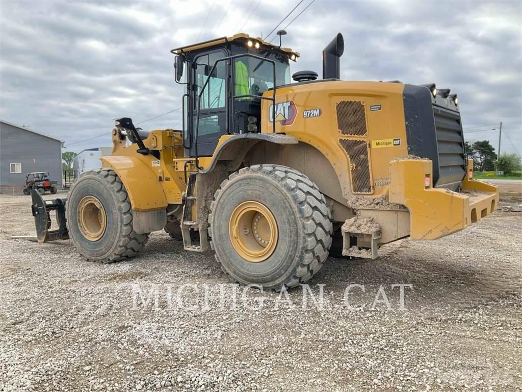 CAT 972M Q Gumikerekes homlokrakodók