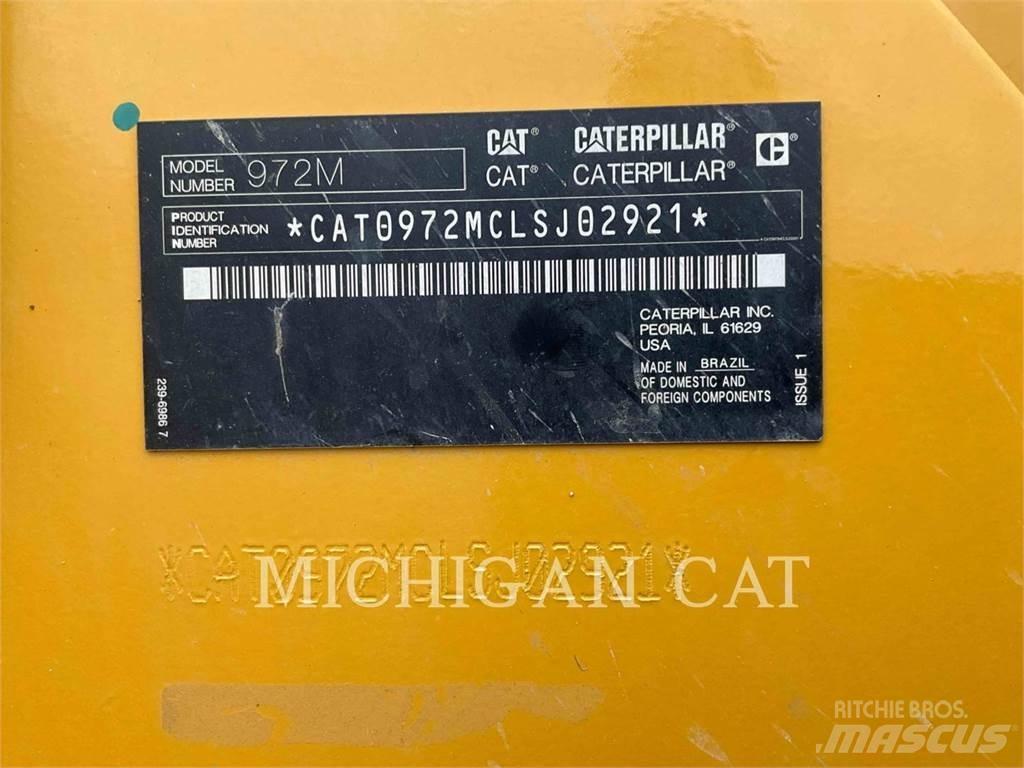 CAT 972M Q Gumikerekes homlokrakodók