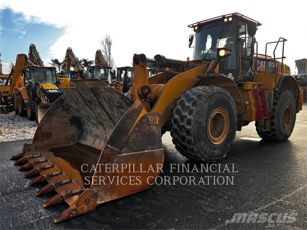 CAT 972MXE Gumikerekes homlokrakodók