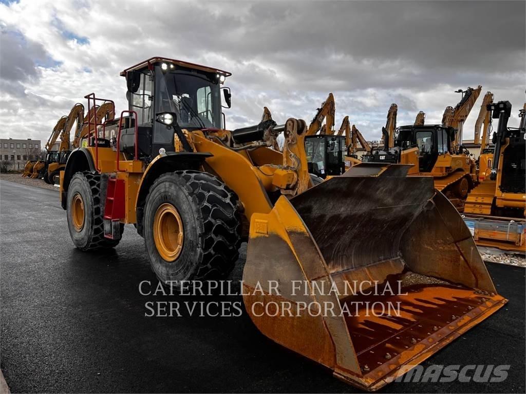 CAT 972MXE Gumikerekes homlokrakodók