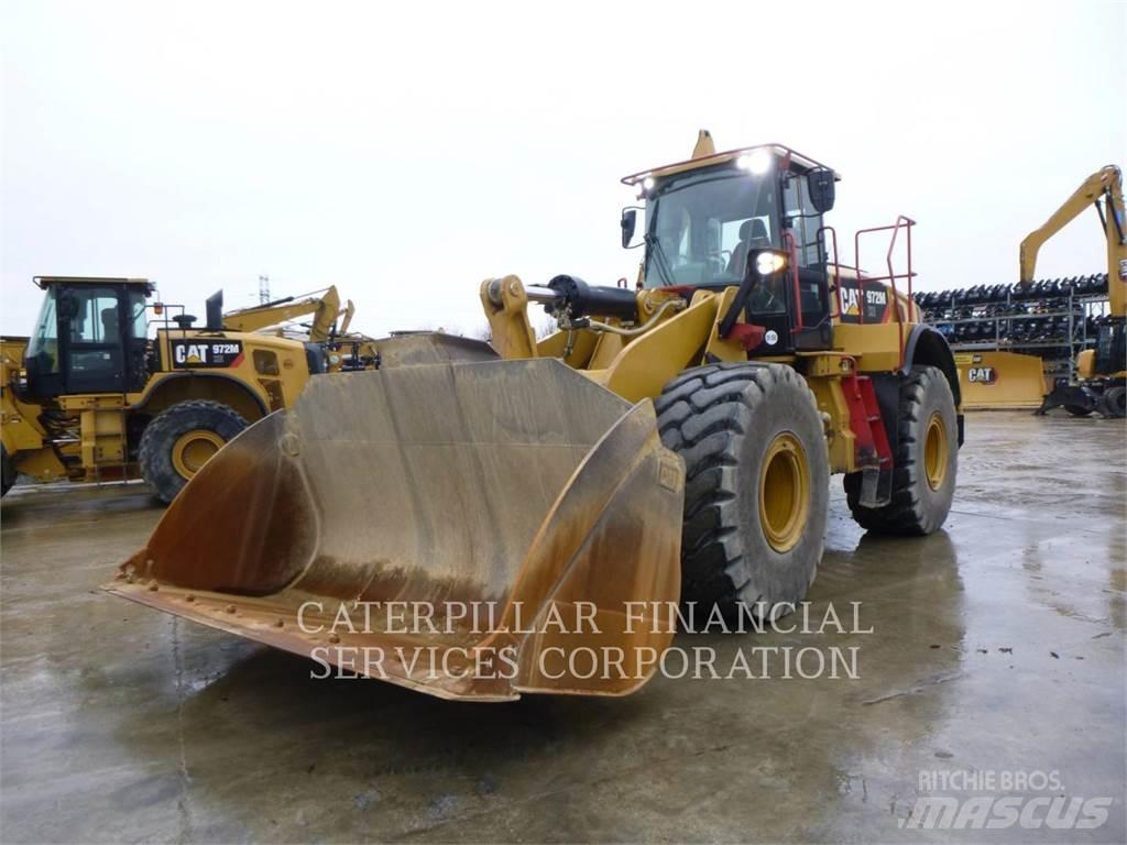CAT 972MXE Gumikerekes homlokrakodók