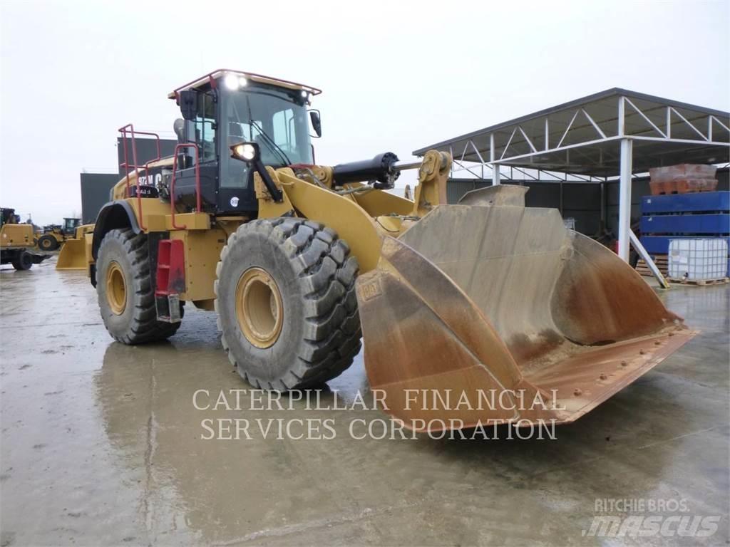 CAT 972MXE Gumikerekes homlokrakodók