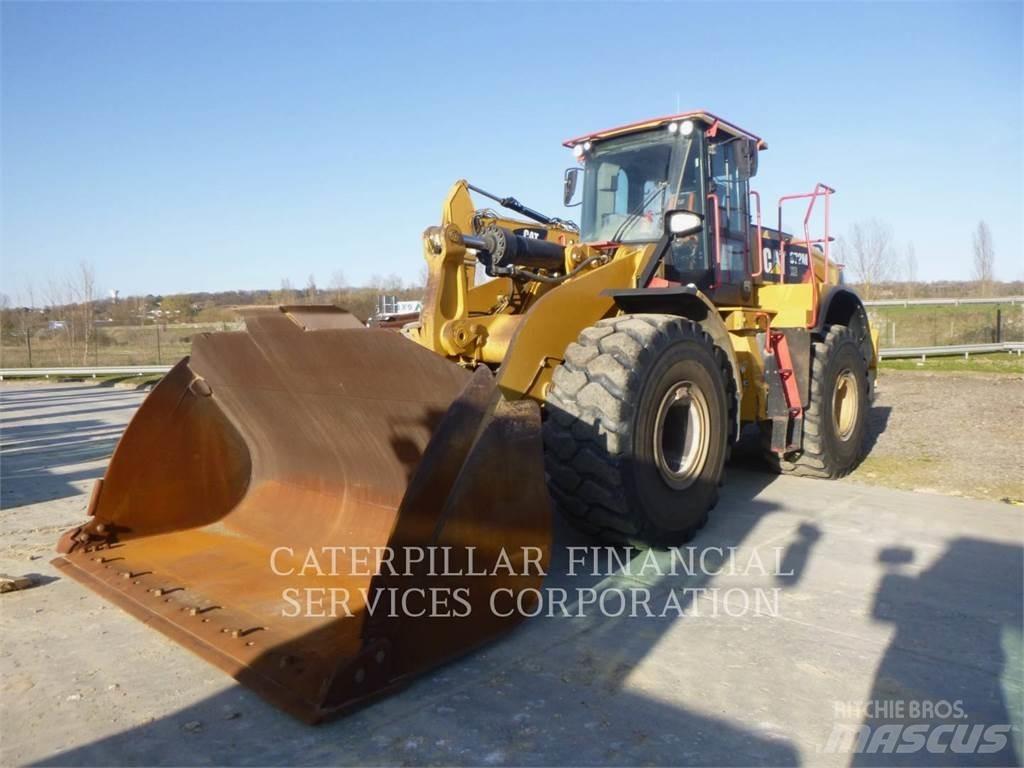 CAT 972MXE Gumikerekes homlokrakodók