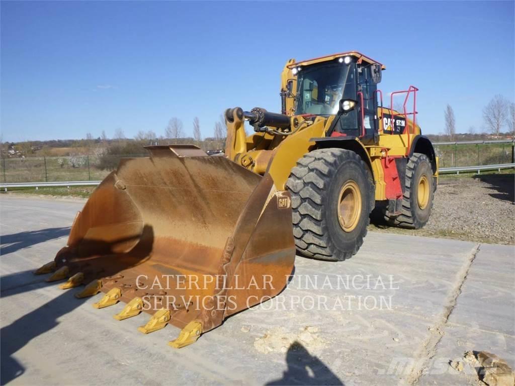 CAT 972MXE Gumikerekes homlokrakodók