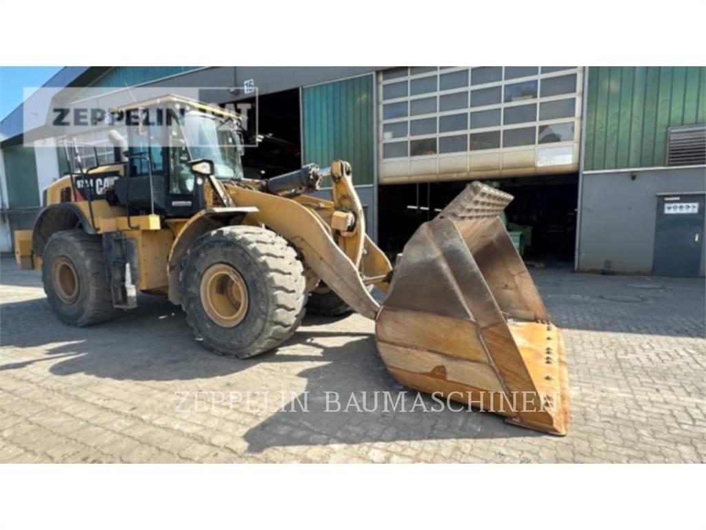CAT 972MXE Gumikerekes homlokrakodók
