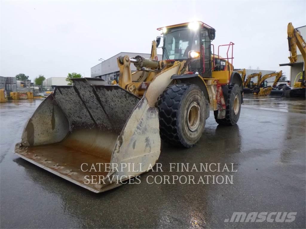 CAT 972MXE Gumikerekes homlokrakodók