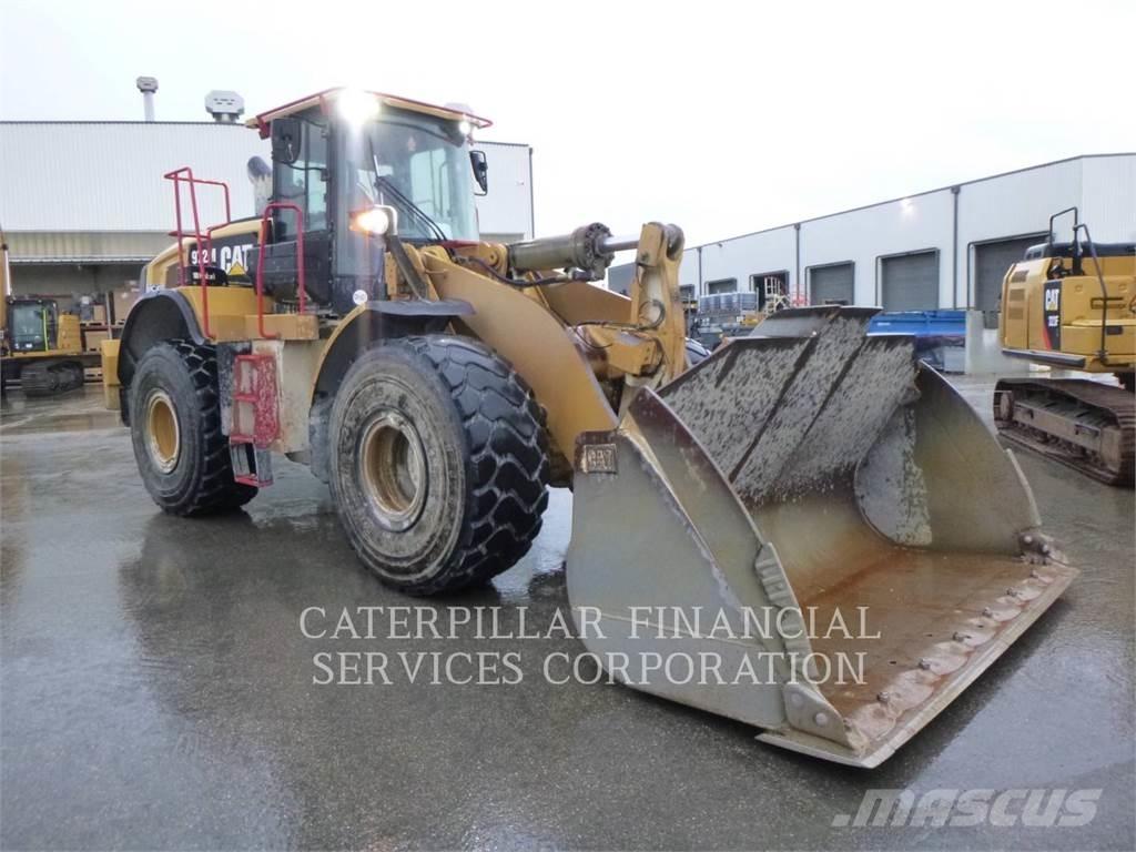 CAT 972MXE Gumikerekes homlokrakodók