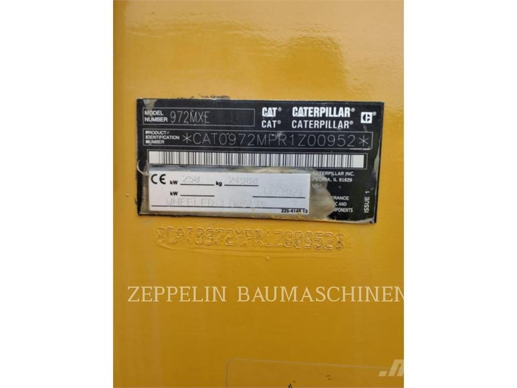 CAT 972MXE Gumikerekes homlokrakodók