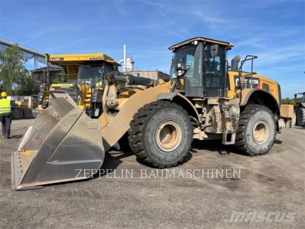 CAT 972MXE Gumikerekes homlokrakodók