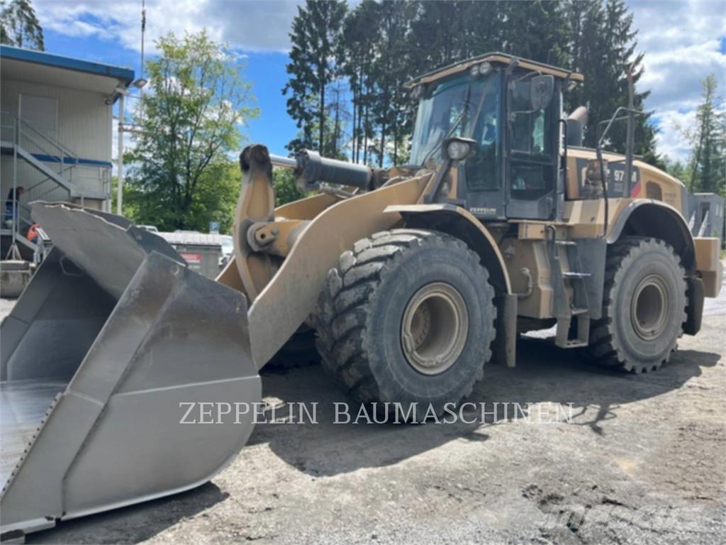 CAT 972MXE Gumikerekes homlokrakodók