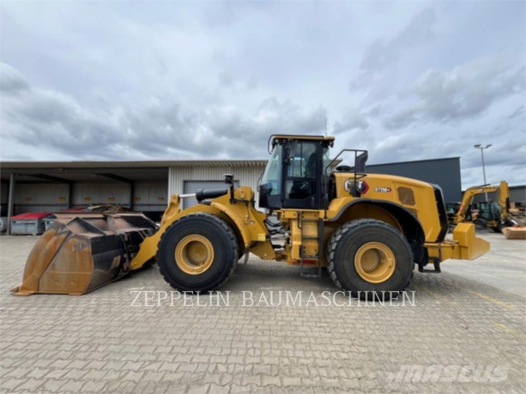 CAT 972MXE Gumikerekes homlokrakodók