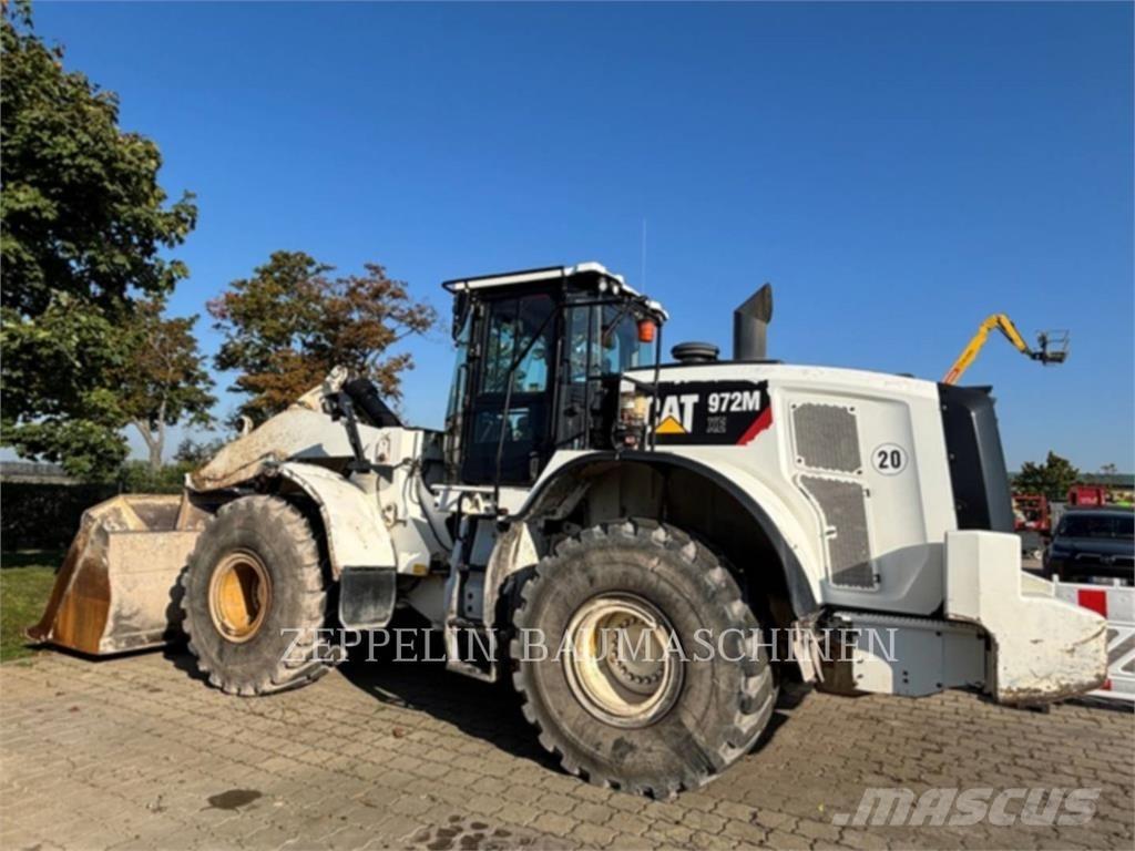 CAT 972MXE Gumikerekes homlokrakodók