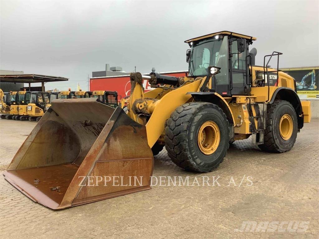 CAT 972MXE Gumikerekes homlokrakodók