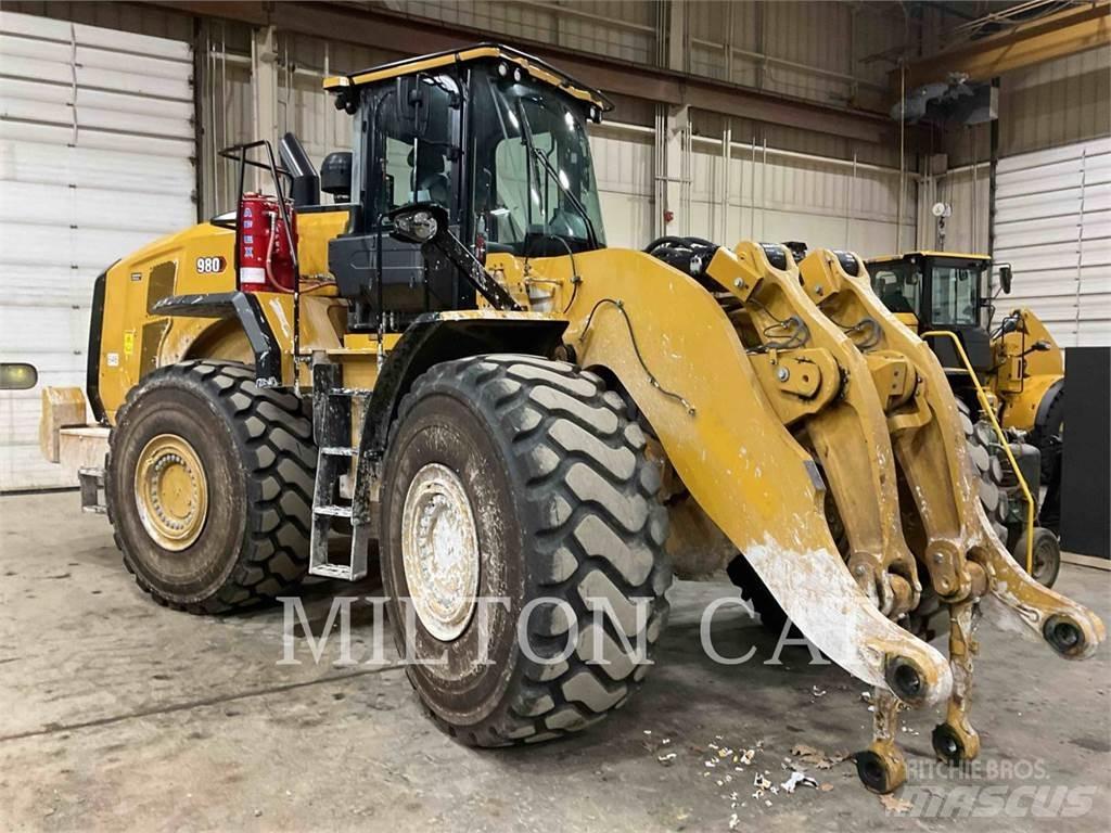 CAT 980 Gumikerekes homlokrakodók
