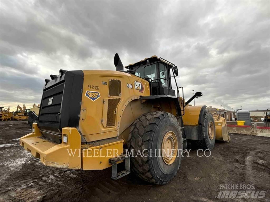 CAT 980 Gumikerekes homlokrakodók