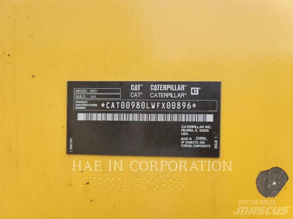 CAT 980-14 Gumikerekes homlokrakodók