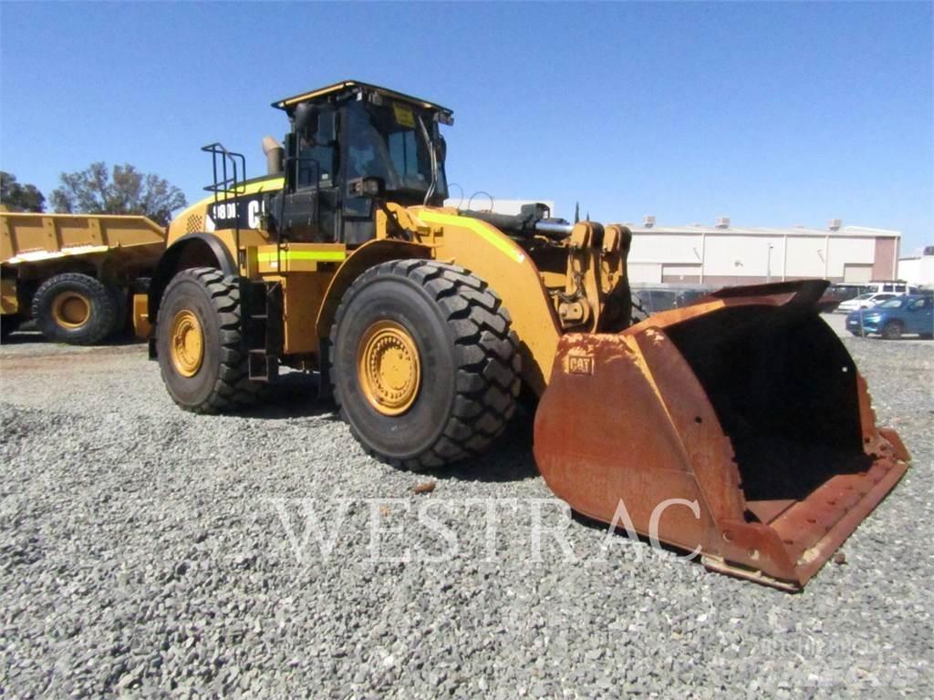 CAT 980 K Gumikerekes homlokrakodók