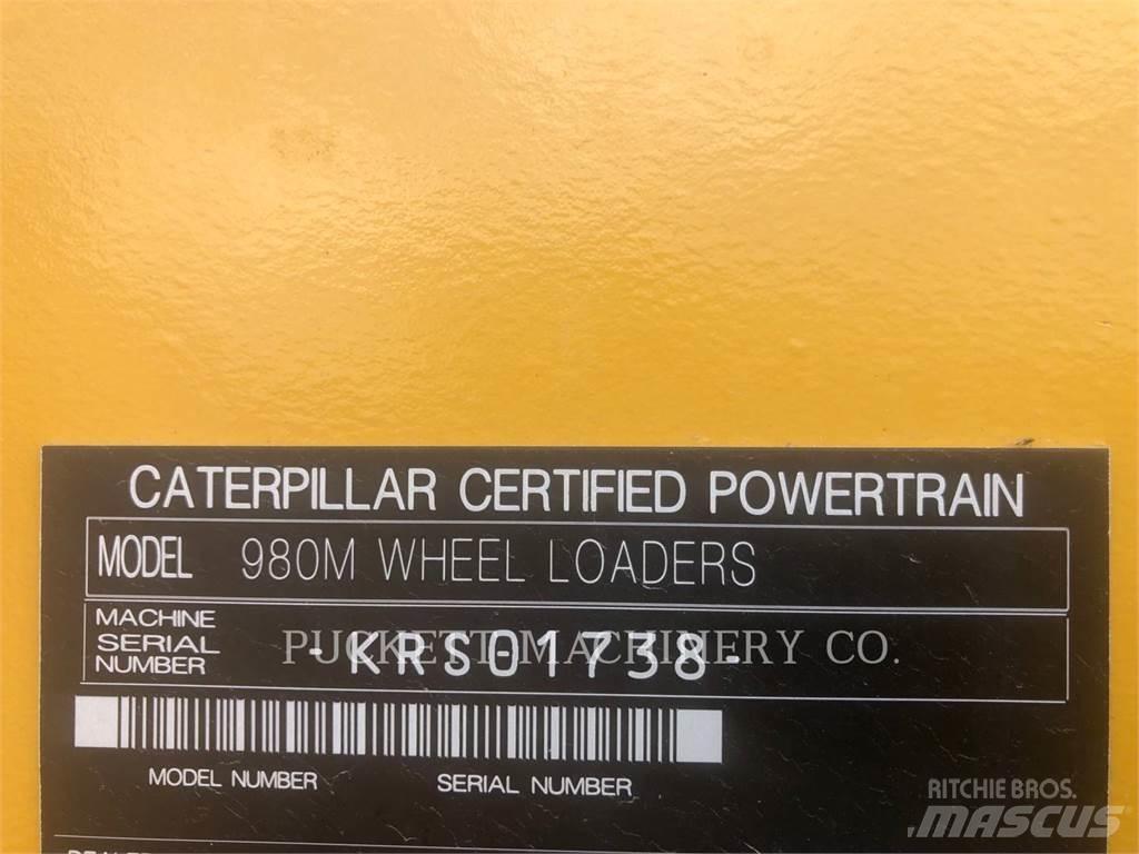 CAT 980 M Gumikerekes homlokrakodók
