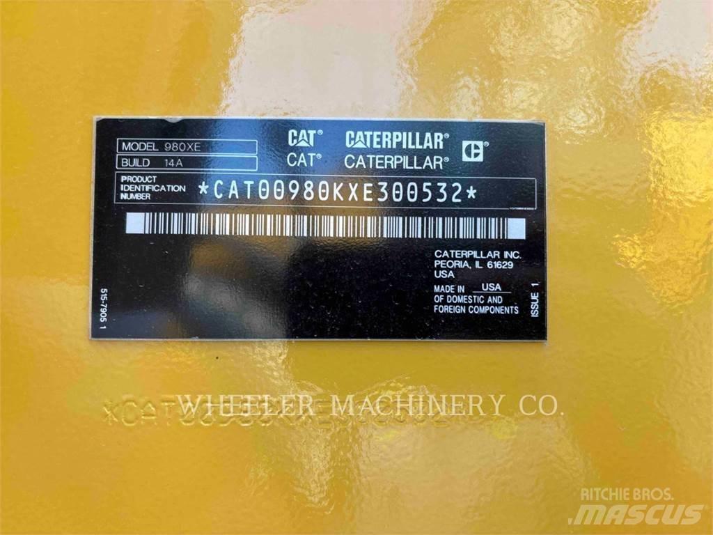 CAT 980 XE Gumikerekes homlokrakodók