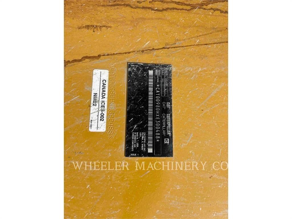 CAT 980 XE Gumikerekes homlokrakodók