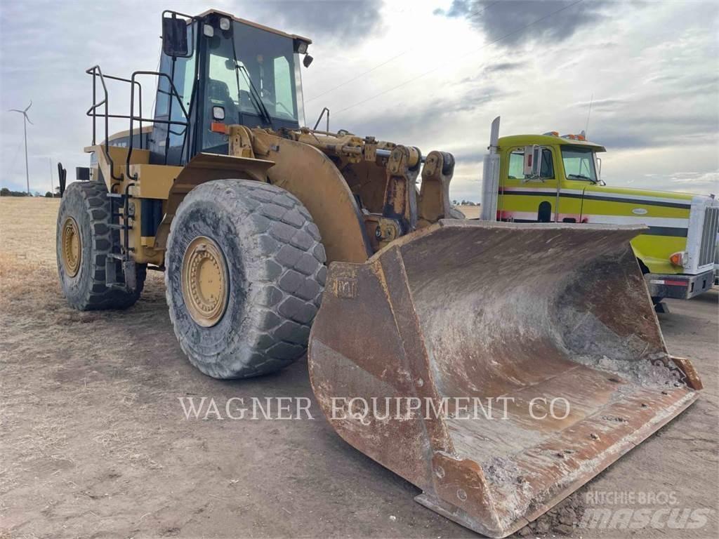 CAT 980G Gumikerekes homlokrakodók