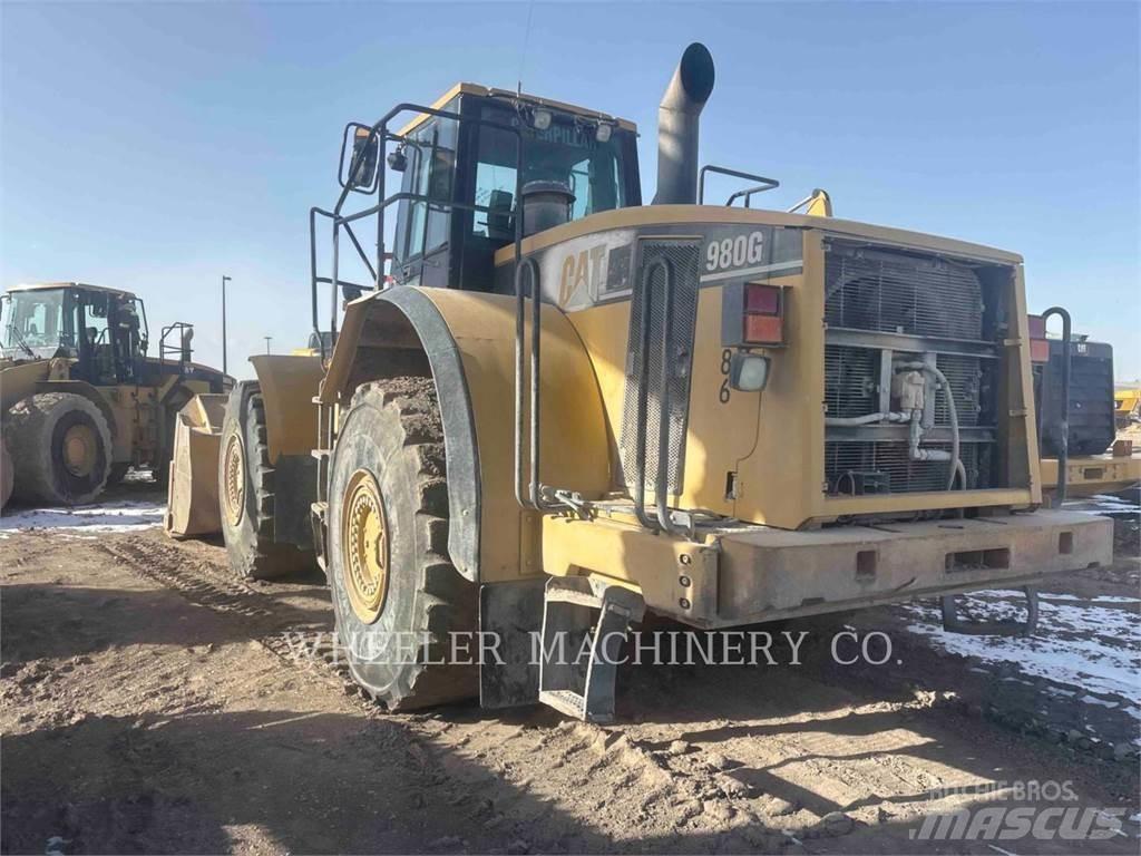 CAT 980G Gumikerekes homlokrakodók