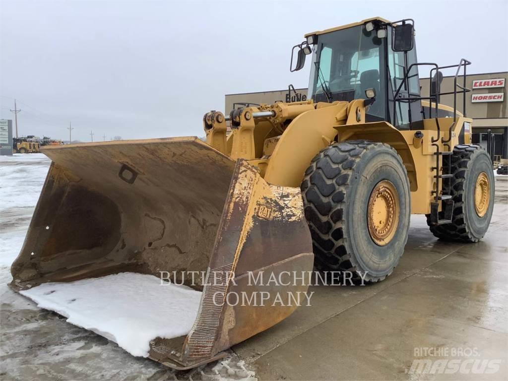 CAT 980G Gumikerekes homlokrakodók