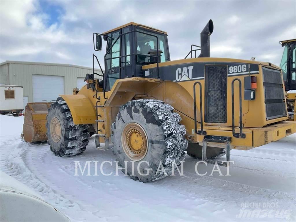 CAT 980G Gumikerekes homlokrakodók