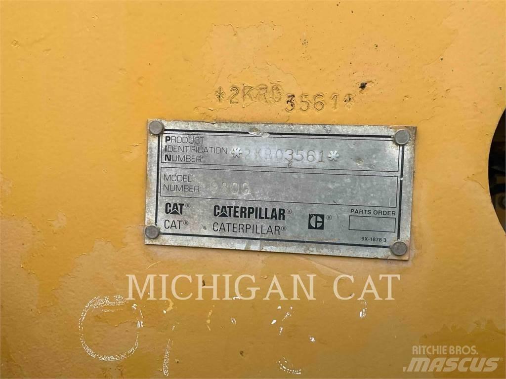 CAT 980G Gumikerekes homlokrakodók
