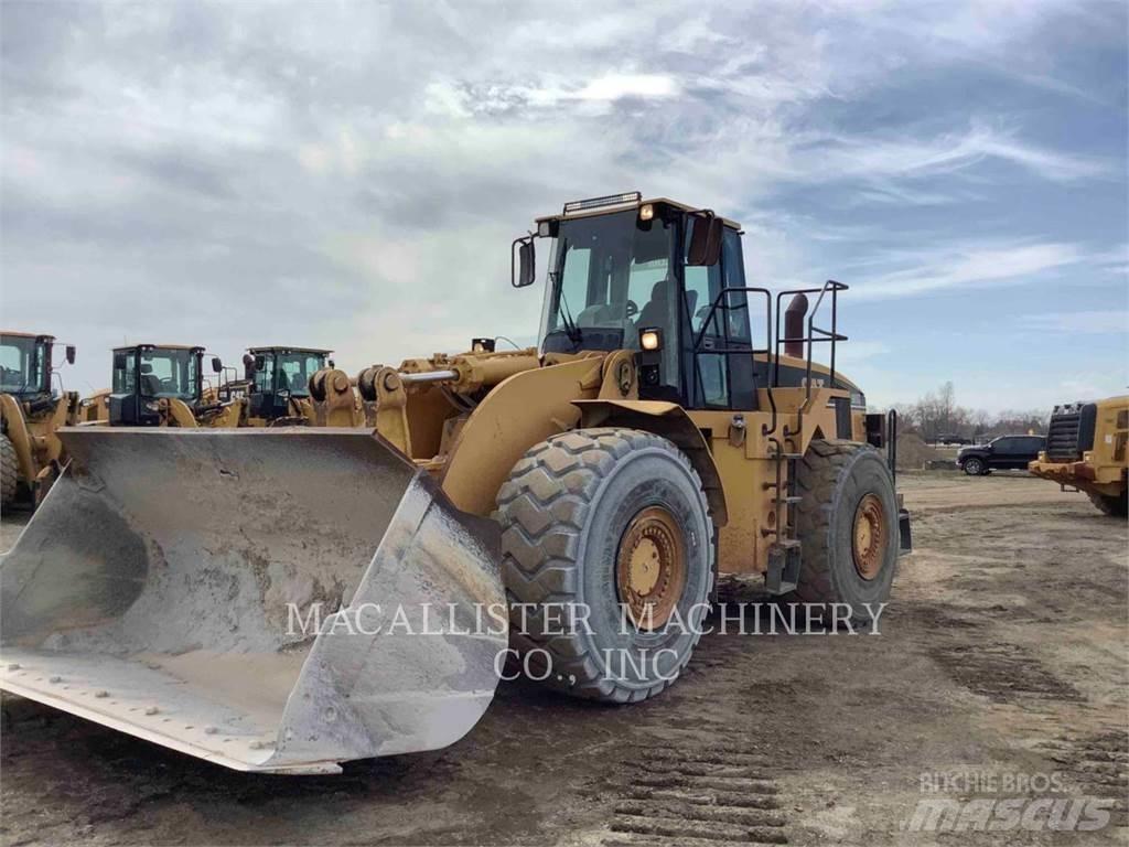 CAT 980G Gumikerekes homlokrakodók