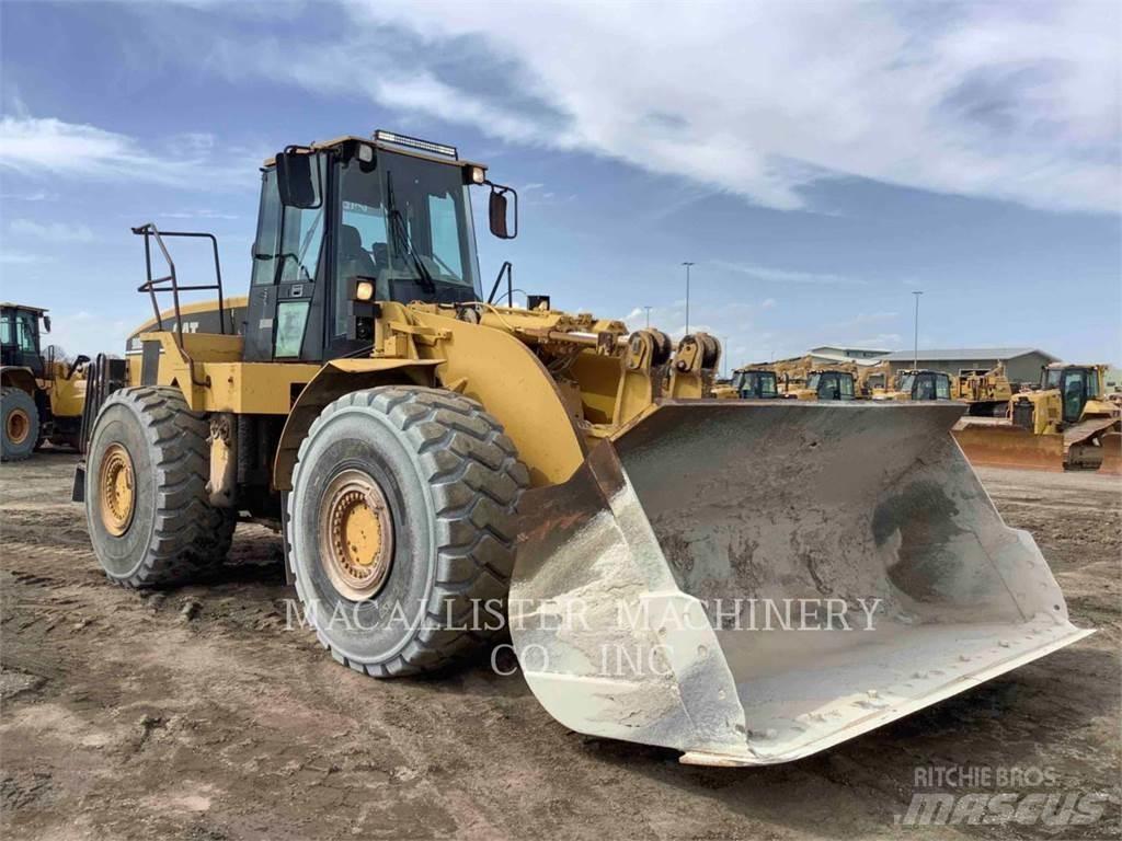 CAT 980G Gumikerekes homlokrakodók