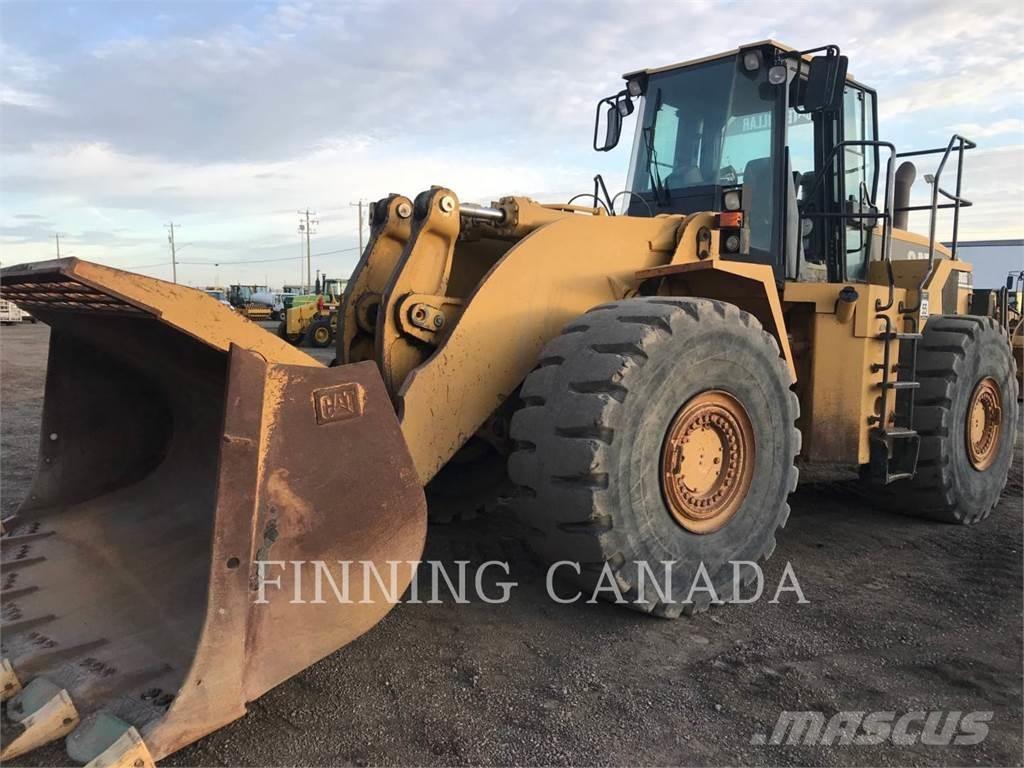 CAT 980G Gumikerekes homlokrakodók