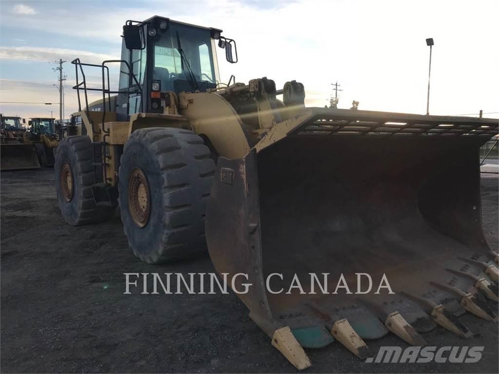 CAT 980G Gumikerekes homlokrakodók