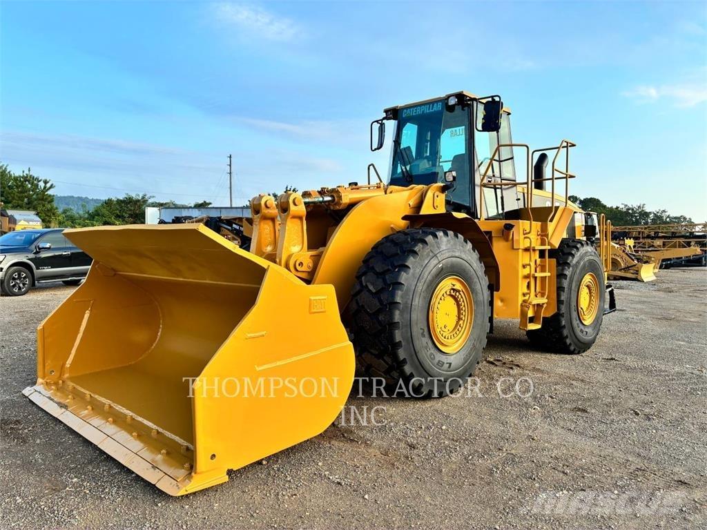 CAT 980G Gumikerekes homlokrakodók
