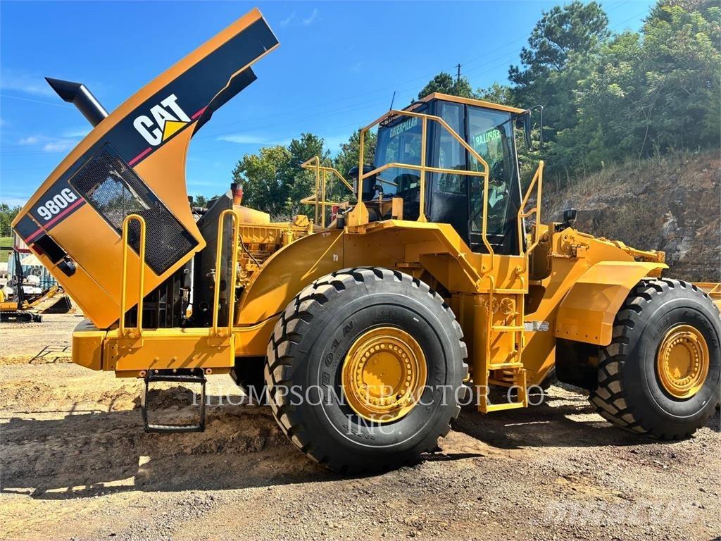 CAT 980G Gumikerekes homlokrakodók