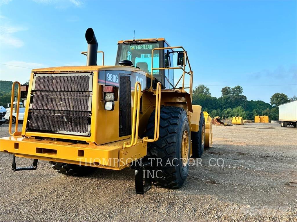 CAT 980G Gumikerekes homlokrakodók