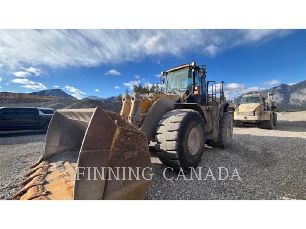 CAT 980H Gumikerekes homlokrakodók