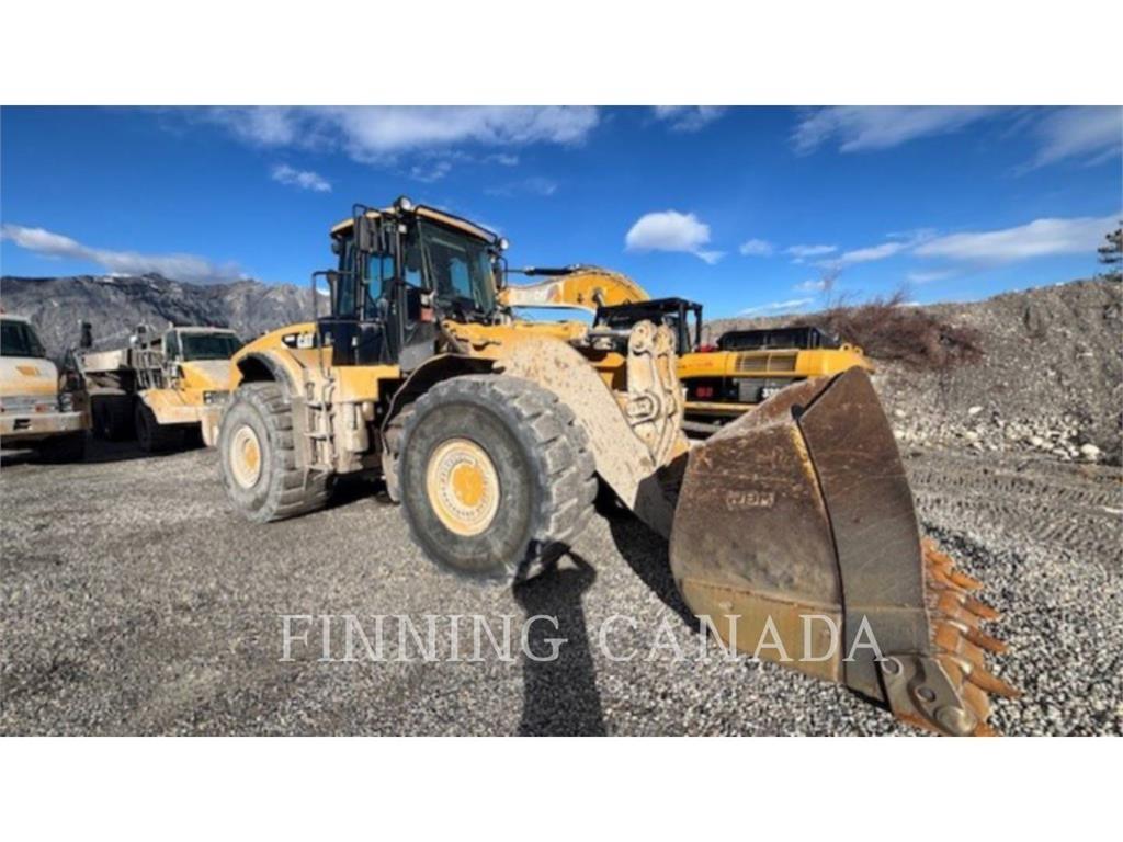 CAT 980H Gumikerekes homlokrakodók