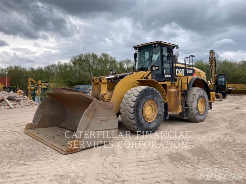 CAT 980K Gumikerekes homlokrakodók