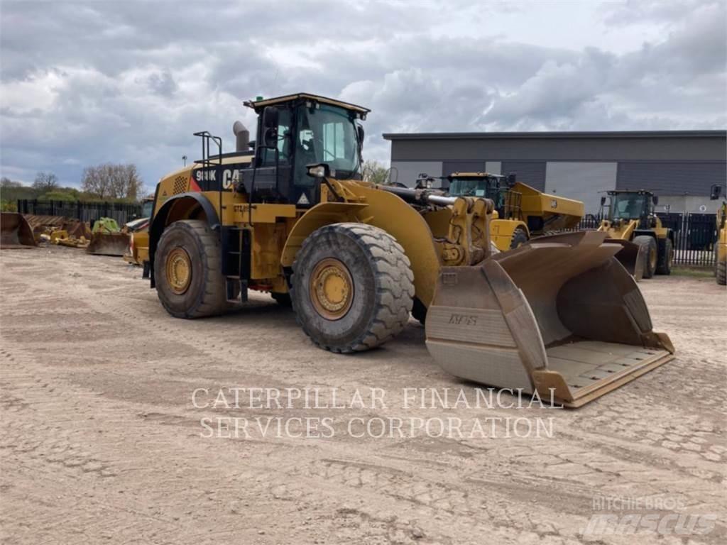 CAT 980K Gumikerekes homlokrakodók