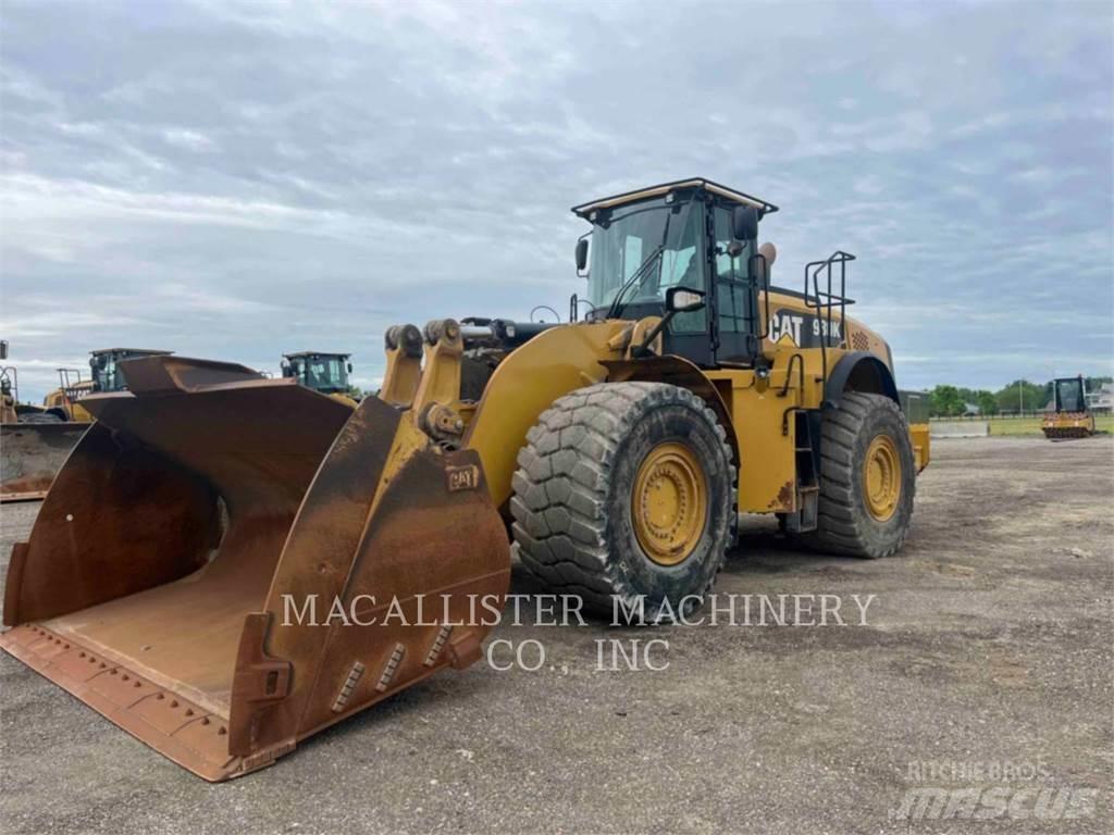 CAT 980K Gumikerekes homlokrakodók