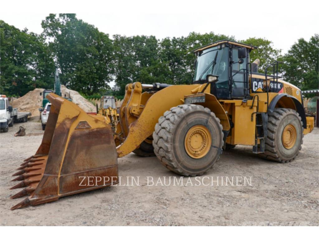 CAT 980K Gumikerekes homlokrakodók