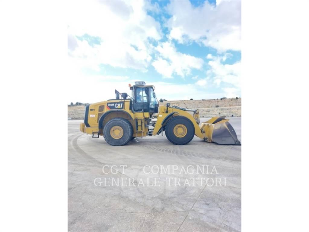CAT 980M Gumikerekes homlokrakodók